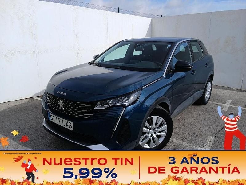 Azul Usado 2022 Peugeot 3008 Active | 16.500 € (Super precio) - Imagen 1/2
