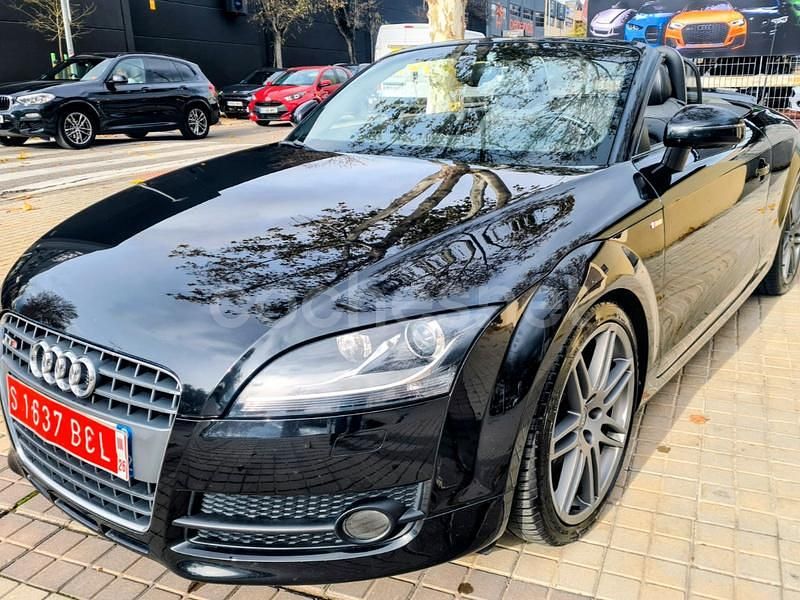 Negro Usado 2008 Audi TT Roadster Exclusive Descapotable | 16.000 € (Precio justo) - Imagen 1/4
