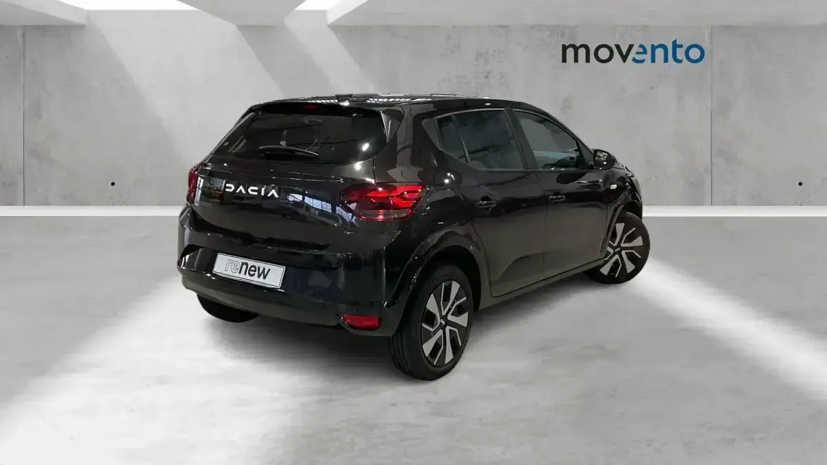 Usado Dacia Sandero Expression 91 CV (66 kW) 2025 Negro Berlina