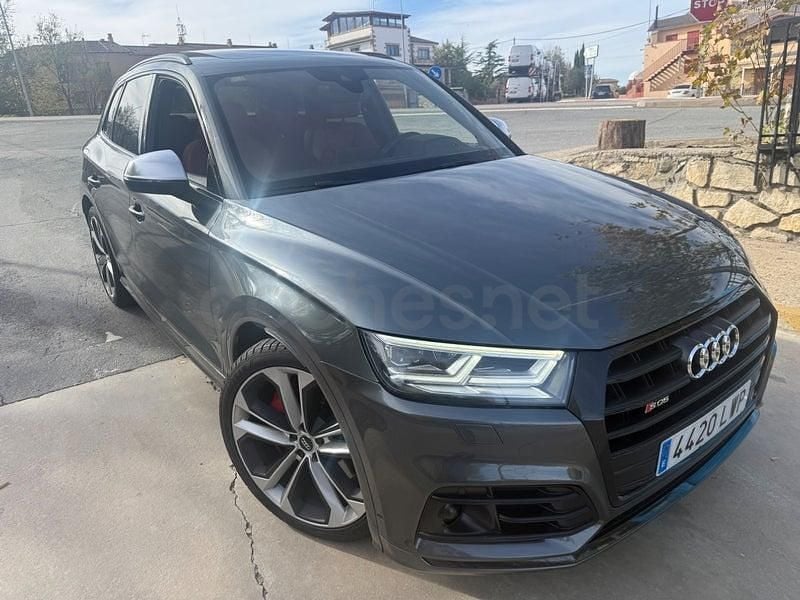 Usado Audi SQ5 341 CV (250 kW) 2022 Gris / plata SUV