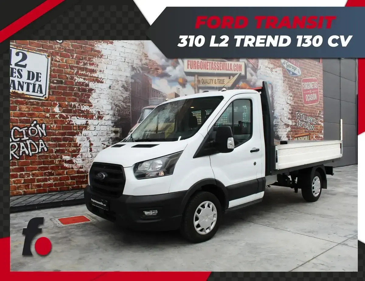 Usado Ford Transit Trend 165 CV (121 kW) 2023 Blanco