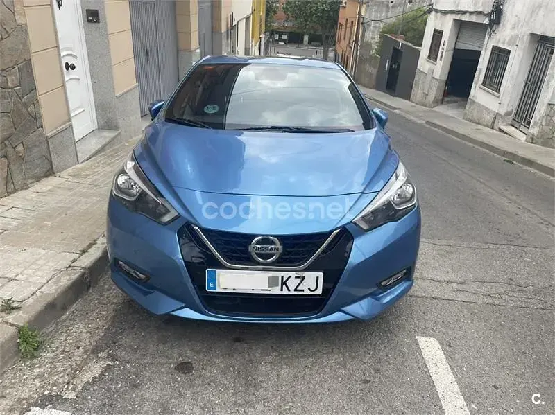 Usado Nissan Micra Visia 100 CV (73 kW) 2019 Azul Utilitario