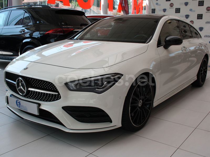 Blanco Usado 2022 Mercedes CLA200 Shooting Brake Familiar | 36.900 € (Un poco caro) - Imagen 1/4