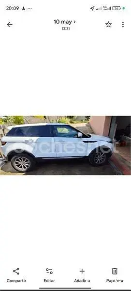 Usado Land Rover Range Rover evoque Dynamic 150 CV (110 kW) 2013 Blanco SUV