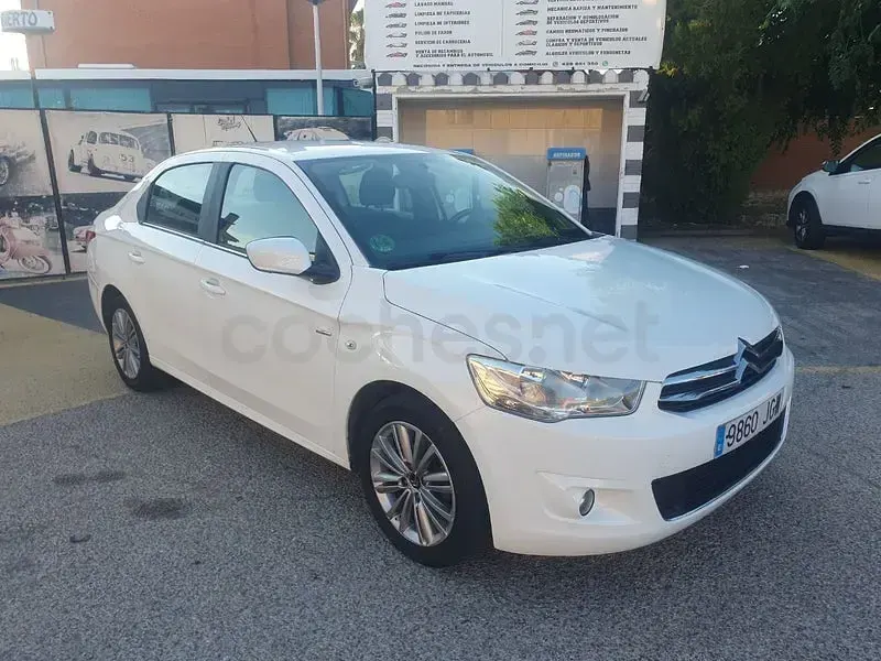 Usado Citroën C-Elysee I Exclusive 100 CV (73 kW) 2016 Blanco Berlina