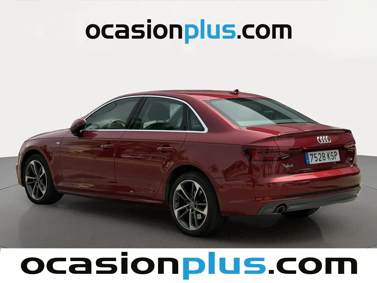 Usado Audi A4 S-Line 150 CV (110 kW) 2018 Rojo Berlina