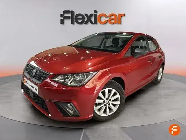 Usado Seat Ibiza Reference 90 CV (66 kW) 2019 Rojo Utilitario