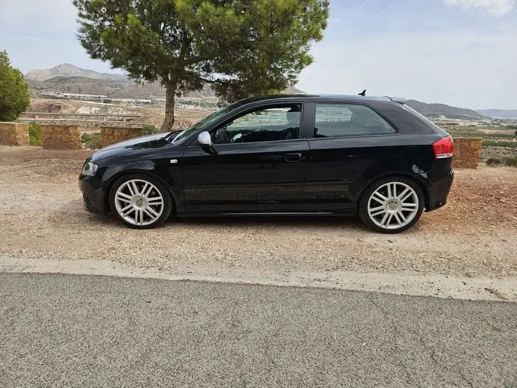 Usado Audi S3 265 CV (194 kW) 2007 Negro Utilitario