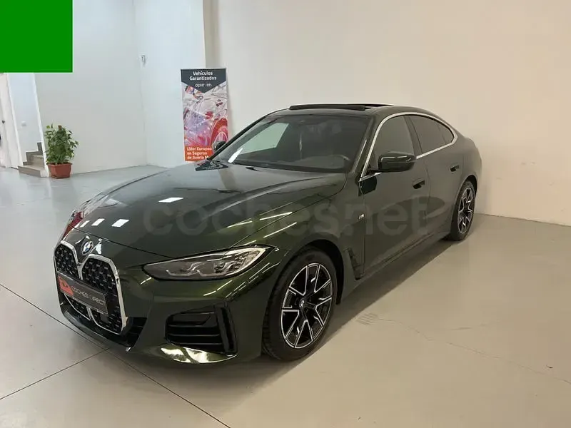 Usado BMW 420 Gran Coupé Exclusive 184 CV (135 kW) 2022 Verde Coupe