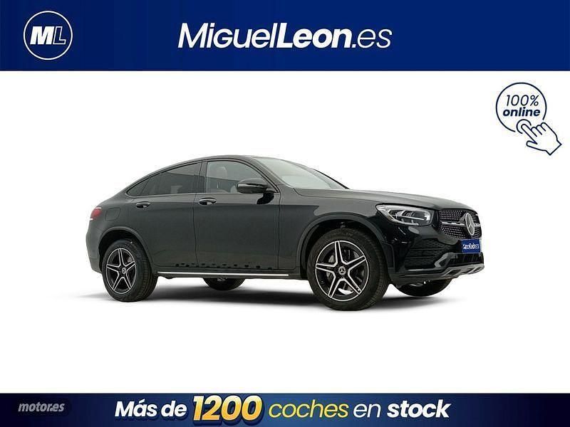 Usado Mercedes GLC300e 306 CV (225 kW) 2021 Negro Coupe