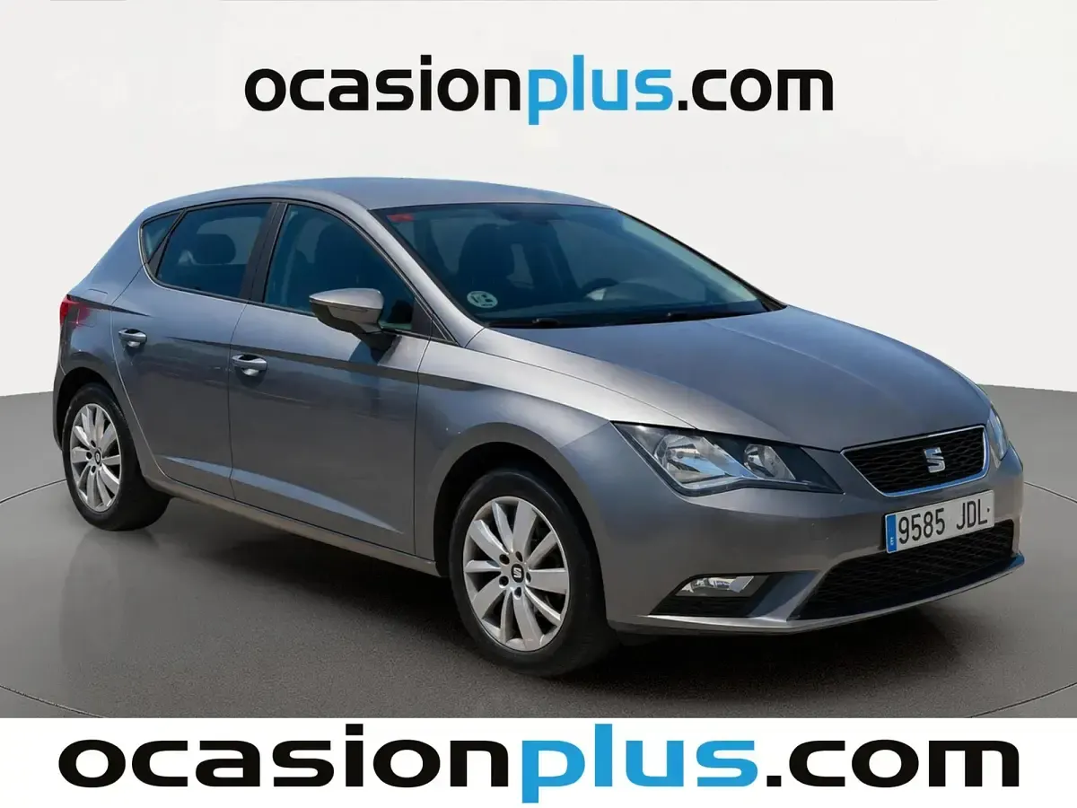 Usado Seat Leon Reference 105 CV (77 kW) 2015 Gris Utilitario