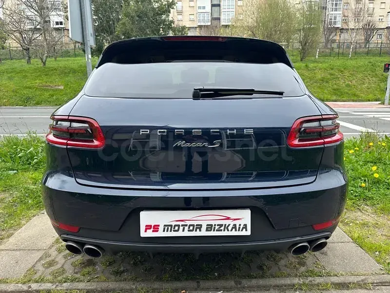 Usado Porsche Macan S Diesel 258 CV (189 kW) 2017 Azul SUV