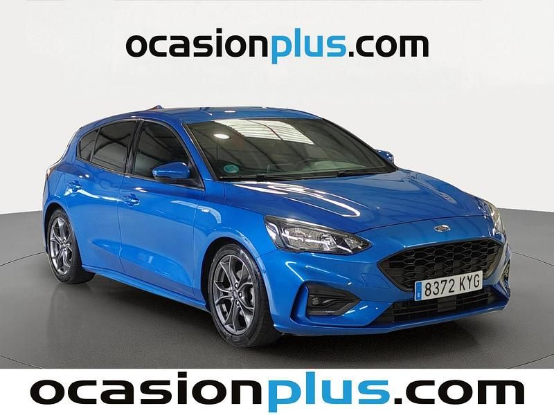 Usado Ford Focus ST-Line 125 CV (91 kW) 2019 Azul Utilitario