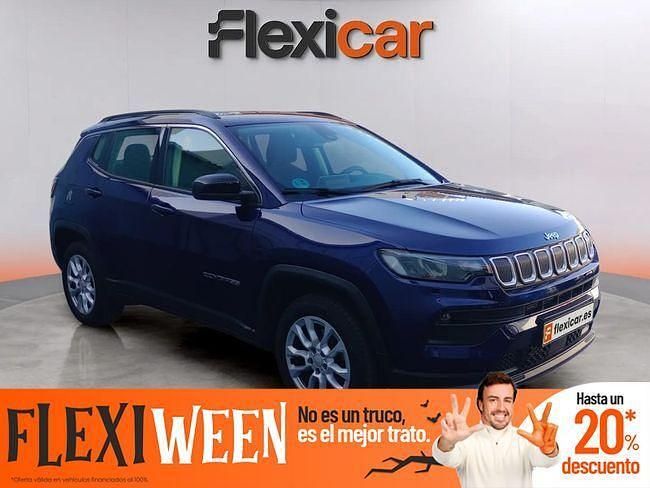 Azul Usado 2021 Jeep Compass Limited SUV | 18.990 € (Precio justo) - Imagen 1/4