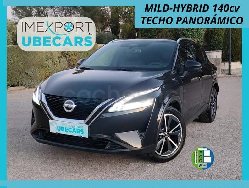 Usado Nissan Qashqai Tekna 140 CV (102 kW) 2022 Negro SUV
