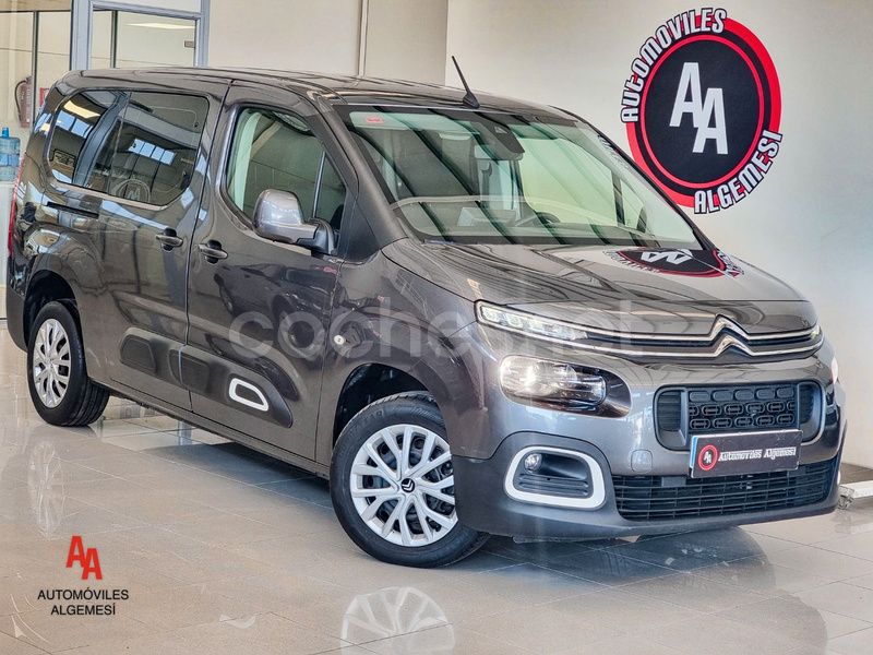 Gris / plata Usado 2021 Citroën Berlingo Feel Monovolumen | 17.490 € (Caro) - Imagen 1/4