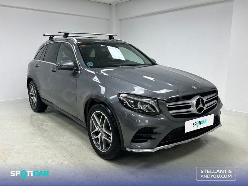 Usado Mercedes GLC220 170 CV (125 kW) 2018 Gris / plata SUV