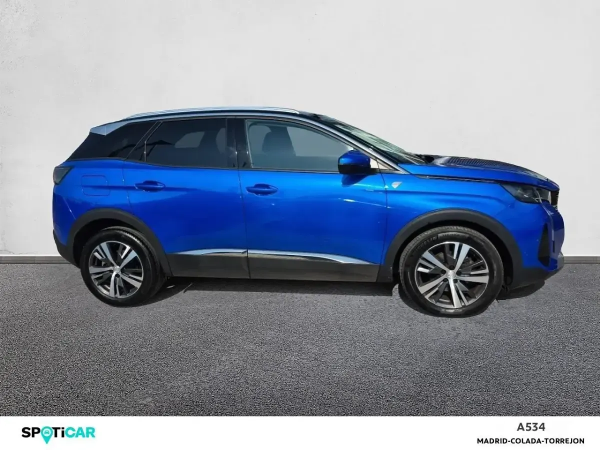 Usado Peugeot 3008 S 130 CV (95 kW) 2021 Azul SUV