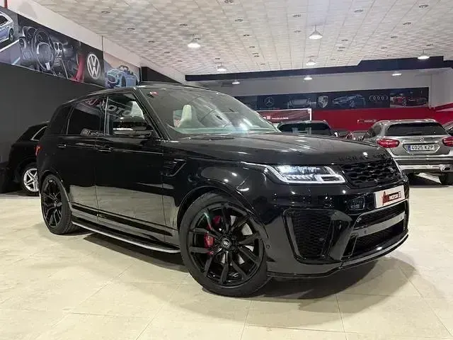 Usado Land Rover Range Rover Sport SVR 575 CV (422 kW) 2021 Negro SUV