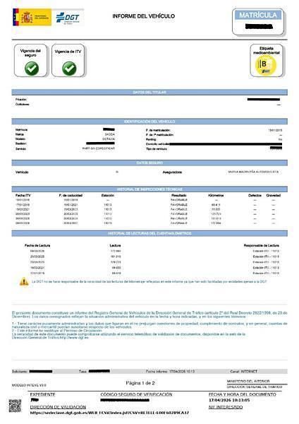 Usado Skoda Octavia Ambition 150 CV (110 kW) 2015 Blanco Utilitario