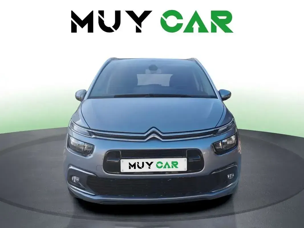Käytetty Citroën Grand C4 Picasso Live 120 HP (88 kW) 2017 Harmaa Tila-auto