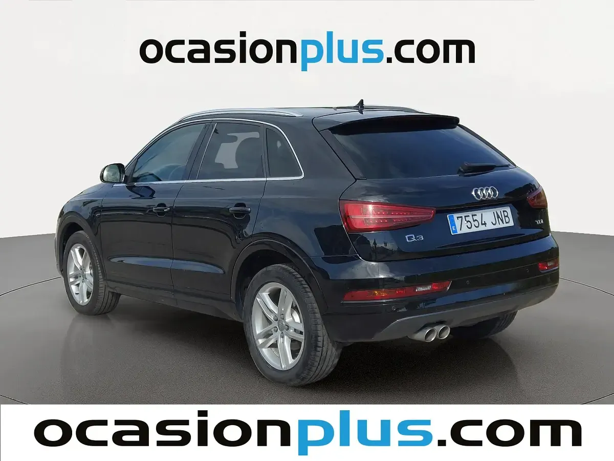Usado Audi Q3 Sport 150 CV (110 kW) 2016 Negro SUV