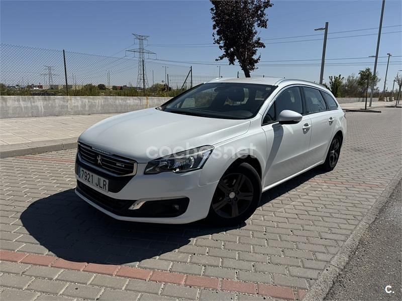 Blanco Usado 2016 Peugeot 508 SW Allure Familiar | 9100 € (Precio justo) - Imagen 1/4