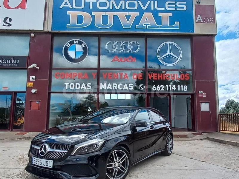 Negro Usado 2016 Mercedes A180 AMG line Berlina | 14.900 € (Precio justo) - Imagen 1/4
