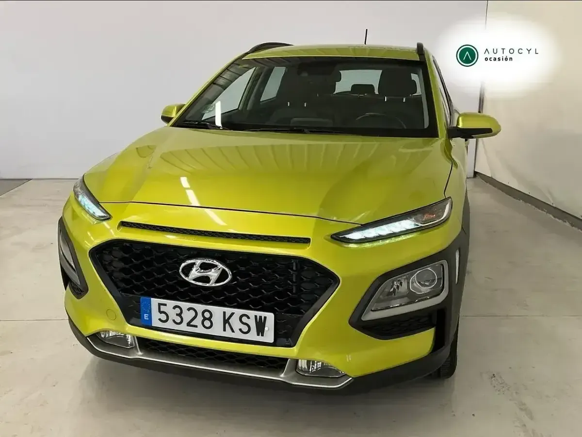 Usado Hyundai Kona 115 CV (84 kW) 2019 Verde SUV