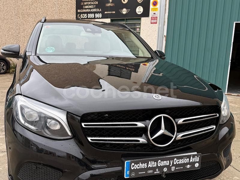 Usado Mercedes GLC250 204 CV (150 kW) 2018 Negro SUV