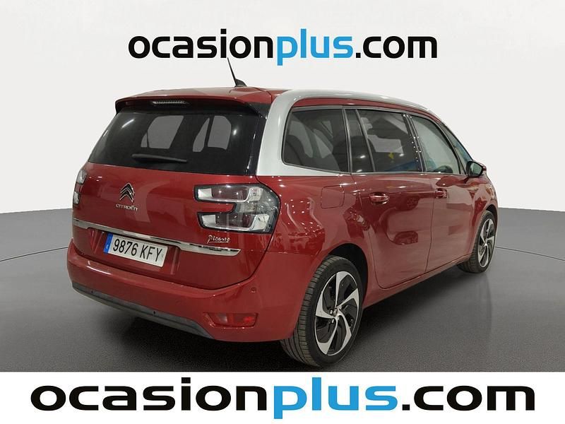 Käytetty Citroën Grand C4 Picasso Shine 150 HP (110 kW) 2017 Punainen Tila-auto