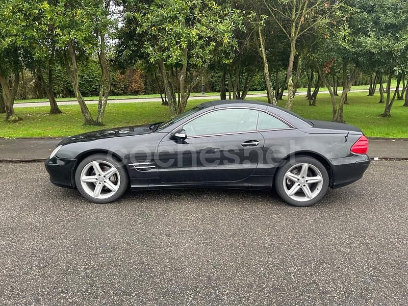 Usado Mercedes SL350 245 CV (180 kW) 2003 Negro Descapotable