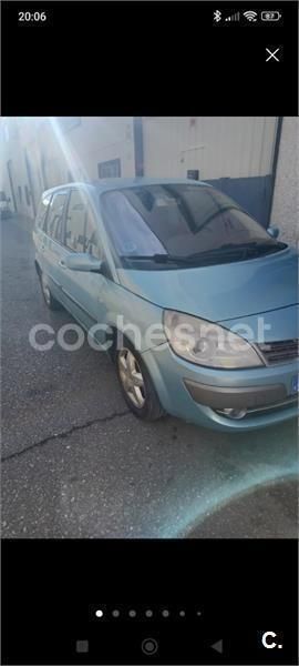 Azul Usado 2007 Renault Scénic II Dynamique Monovolumen | 2600 € (Precio justo) - Imagen 1/4