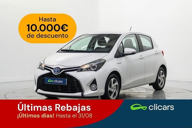 Blanco Usado 2016 Toyota Yaris Hybrid Active Berlina | 14.290 € (Precio justo) - Imagen 1/4