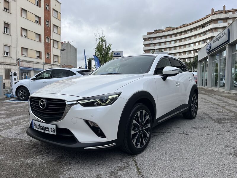 Blanco Usado 2021 Mazda CX-3 SUV | 18.500 € (Precio justo) - Imagen 1/4