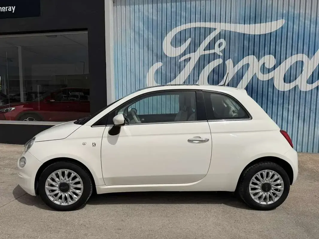 Usado Fiat 500 Lounge 69 CV (50 kW) 2019 Blanco Utilitario