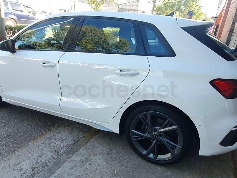 Usado Audi A3 S-Line 150 CV (110 kW) 2022 Blanco Berlina