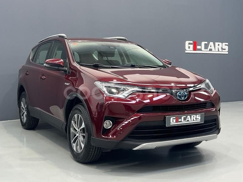 Burdeos Usado 2017 Toyota RAV4 Hybrid Advance SUV | 22.500 € (Precio justo) - Imagen 1/4