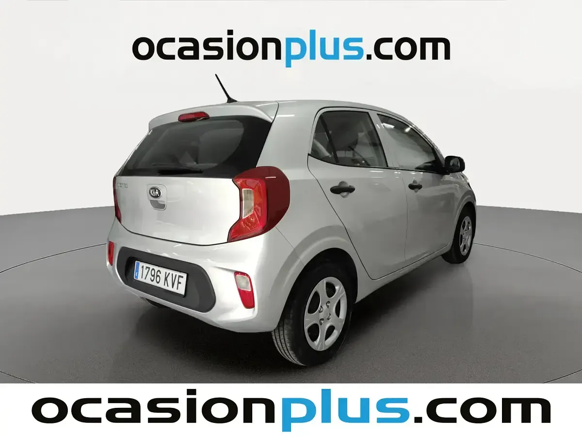 Usado Kia Picanto 67 CV (49 kW) 2019 Gris Utilitario