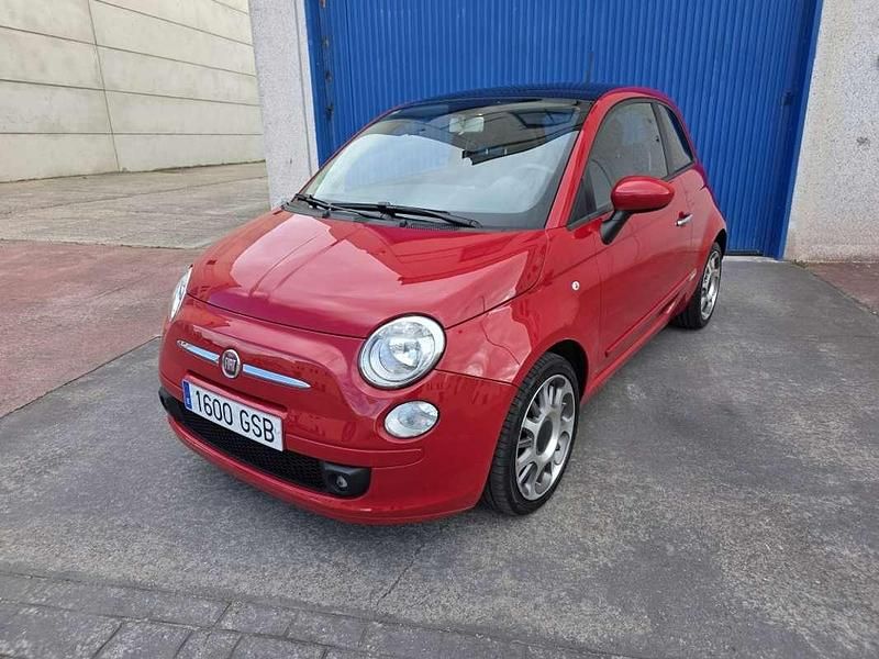 Usado Fiat 500 Sport 101 HP (74 kW) 2009 Vermelho Cabrios