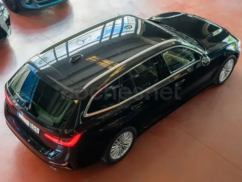 Usado BMW 320 Luxury Line 190 CV (139 kW) 2019 Negro Familiar