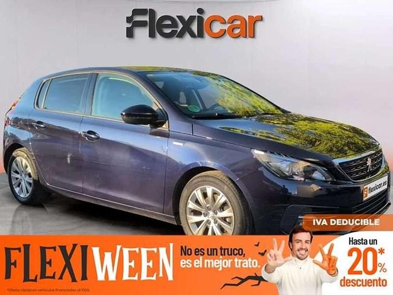 Azul Usado 2020 Peugeot 308 Allure Familiar | 9490 € (Super precio) - Imagen 1/4