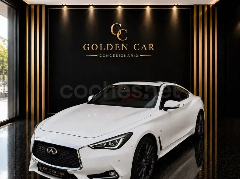 Usado Infiniti Q60 Sport Tech 211 CV (155 kW) 2018 Blanco Coupe