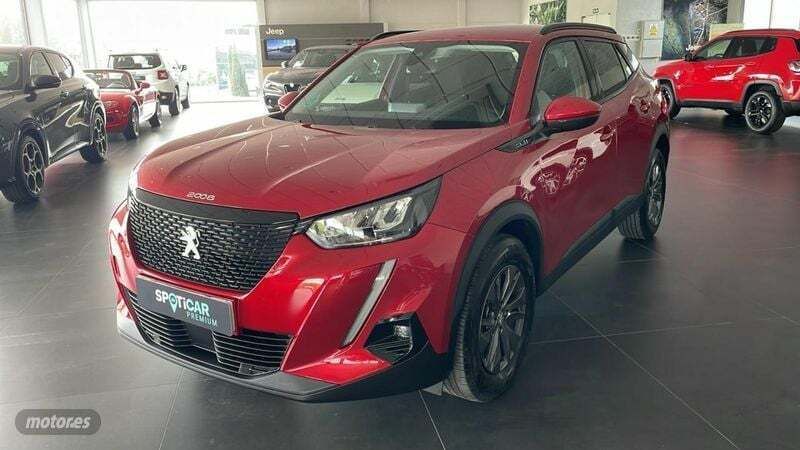 Rojo Usado 2021 Peugeot 2008 Style SUV | 13.500 € (Precio justo) - Imagen 1/4