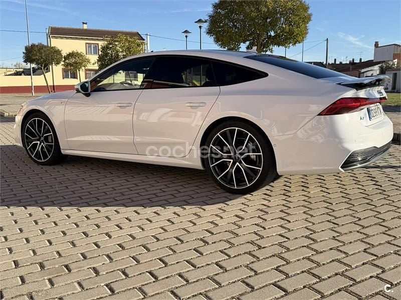 Usado Audi A7 S-Line 286 CV (210 kW) 2019 Blanco Berlina