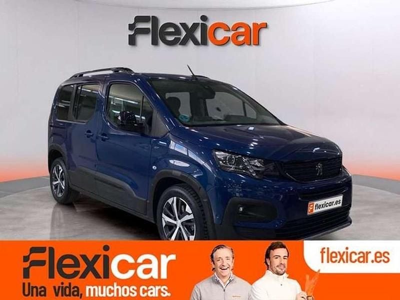 Azul Usado 2022 Peugeot Rifter GT Monovolumen | 19.490 € (Precio justo) - Imagen 1/4