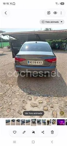 Usado Audi A4 150 CV (110 kW) 2016 Gris / plata Berlina