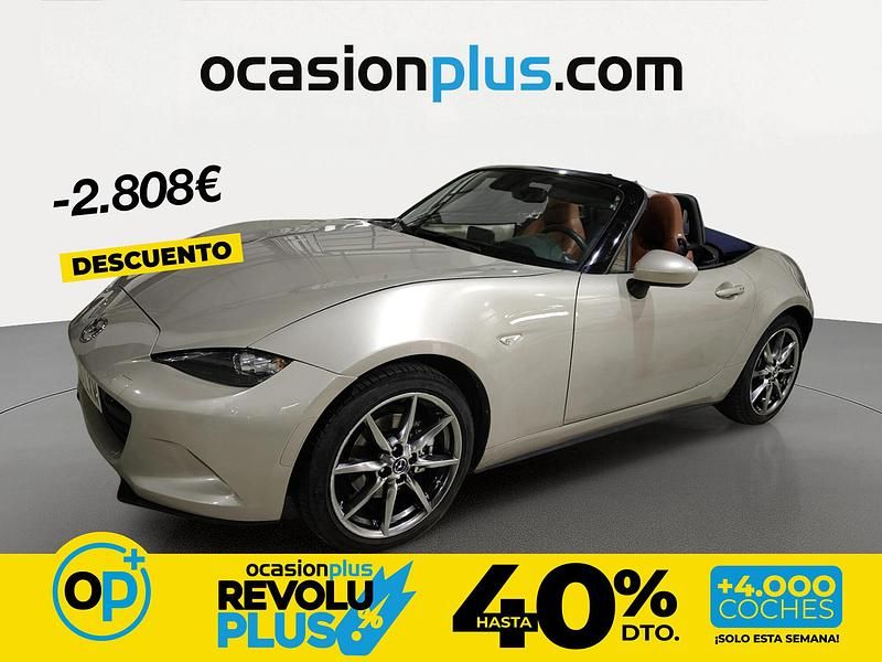 Usado Mazda MX5 Edition 184 CV (135 kW) 2022 Gris Descapotable