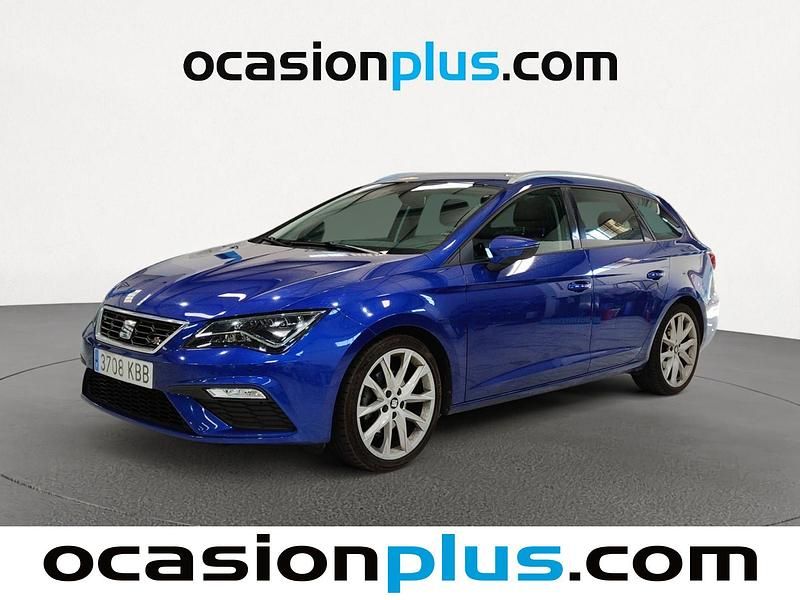 Azul Usado 2017 Seat Leon ST FR Familiar | 17.900 € (Un poco caro) - Imagen 1/4