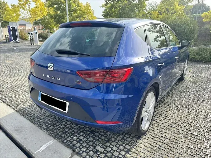 Usado Seat Leon FR 150 CV (110 kW) 2017 Azul Berlina